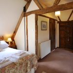 Rafters Vaulted Double Bedroom Cotswold holiday apartment
