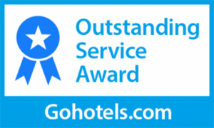 Broadway Manor Cottages go hotels outstanding service award